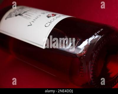 Vin Colli Perini Vino Rosato. 2019. Banque D'Images