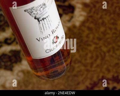 Vin Colli Perini Vino Rosato. 2019. Banque D'Images