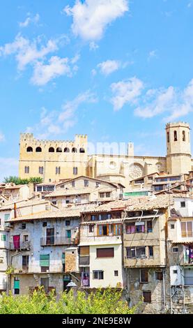 Valderrobres dans la province de Teruel, Aragon, Espagne, Europe Banque D'Images