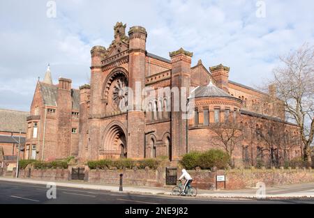 Synagogue Princes Road Liverpool Banque D'Images