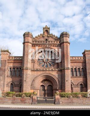 Synagogue Princes Road Liverpool Banque D'Images