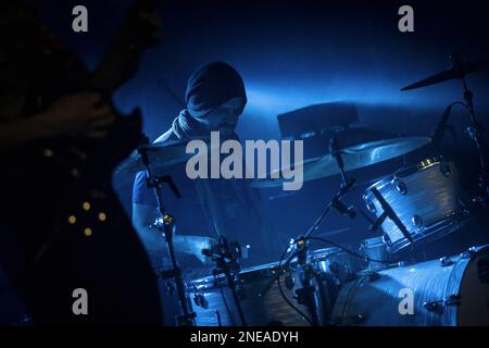 Rome, Italie. 15th févr. 2023. The Wild Things during Dirty Honey & The Wild Things, concert de musique à Rome, Italie, 15 février 2023 Credit: Independent photo Agency/Alay Live News Banque D'Images