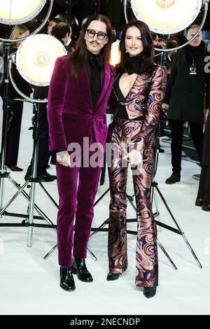 Joshua Kane photographié à la première britannique des Fabelmans à Curzon Mayfair à Londres, Royaume-Uni, le 18 janvier 2023. Banque D'Images