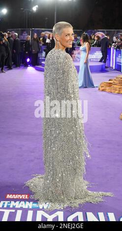 Evangeline Lilly assiste à la projection de gala de Ant-Man et The Wasp: Quantumania, au BFI Imax Waterloo, à Londres. Date de la photo: Jeudi 16 février 2023. Banque D'Images
