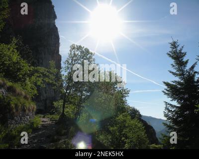 Monte Pasubio, Province de Vicence, Vénétie, Italie, Europe Banque D'Images