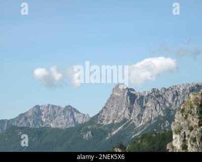 Monte Pasubio, Province de Vicence, Vénétie, Italie, Europe Banque D'Images