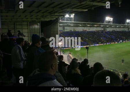 La préforme de Lathums avant le match de la Super League Round 1 de Betfred Warrington Wolves vs Leeds Rhinos au stade Halliwell Jones, Warrington, Royaume-Uni, 16th février 2023 (photo de Gareth Evans/News Images) Banque D'Images