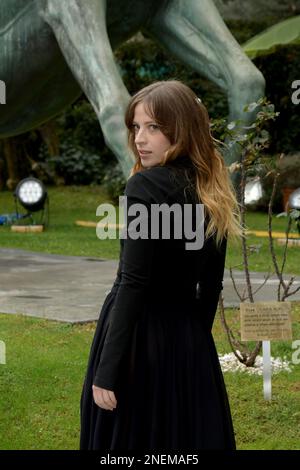 Rome, Italie. 16th févr. 2023. Laura Adriani pendant Photocall de la série Rai TV 'Resta con me', reportage à Rome, Italie, 16 février 2023 crédit: Agence de photo indépendante/Alamy Live News Banque D'Images