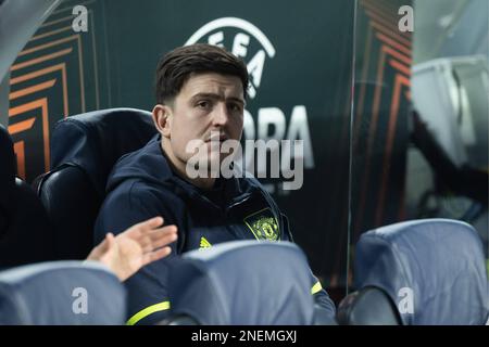 Barcelone, Espagne. 16th févr. 2023. UEFA Europa League Knockout Round Play-offs Barcelone vs Manchester United à Spotify Camp Nou, Barcelone, Espagne. 16th févr. 2023. 900/Cormon Press Credit: CORMON PRESS/Alay Live News Banque D'Images