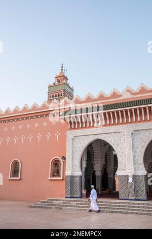 Maroc, Zagora, Grande mosquée Banque D'Images