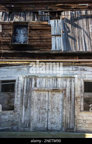 Le quartier historique de Locke est situé dans la région du delta de la rivière Sacramento-San Joaquin en Californie du Nord. La ville a été mise en place pour la première fois Banque D'Images