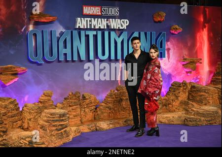 Londres, Royaume-Uni. 16th février 2023. HANA Martin participe au Gala screening britannique de Ant-Man et The Wasp: Quantumania, au BFI IMAX, Waterloo, Londres, Royaume-Uni. Date de la photo : 16th février 2023. Banque D'Images