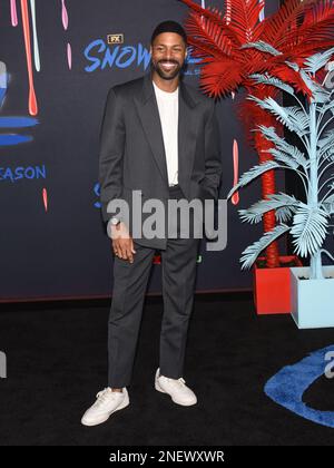 15 février 2023 - Burbank, Californie - DeVaughn Nixon. Red Carpet Premiere Event pour la sixième et dernière saison de ''Snowfall'' de FX à l'Academy Museum of Motion Pictures, Ted Mann Theater. Banque D'Images
