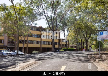 Westmead Health Sydney Australie logement pour les travailleurs clés pour le personnel médical, les infirmières et les médecins, Greater Western Sydney, Australie Banque D'Images