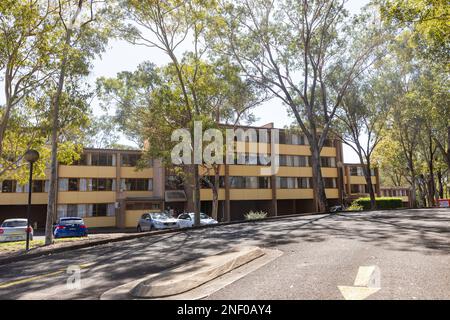 Westmead Health Sydney Australie logement pour les travailleurs clés pour le personnel médical, les infirmières et les médecins, Greater Western Sydney, Australie Banque D'Images