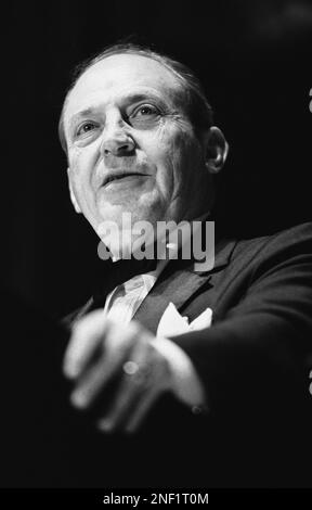 Attorney General William B. Saxbe, Right, Smiles As He Talks With ...