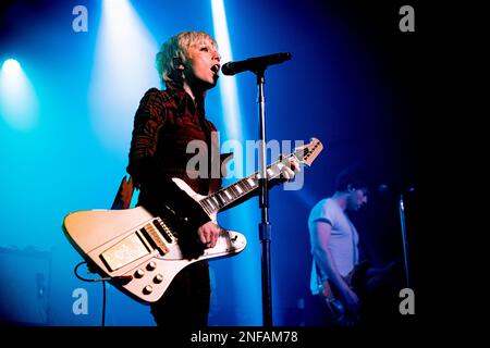 Italie 14 février 2023 The Wild Things - ouverture pour le miel sale - Live at Magazzini Generali Milan © Andrea Ripamonti / Alay Banque D'Images