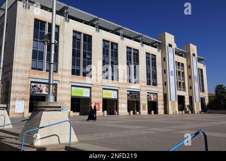 JÉRUSALEM, ISRAËL - 28 OCTOBRE 2022 : immeuble de la municipalité de Jérusalem - siège de l'administration municipale israélienne, hôtel de ville de Jaffa Road à Jerus Banque D'Images