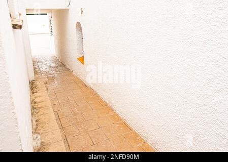 Septembre 2021 : village de Roc de Sant Gaieta à Tarragone, Catalogne, Espagne. Banque D'Images