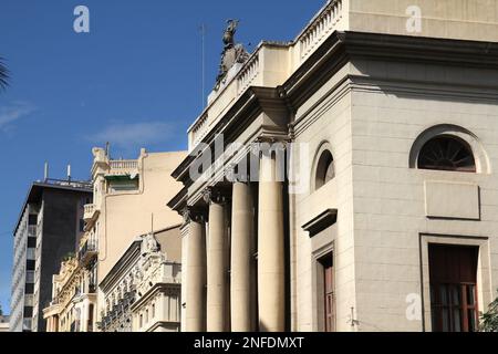 Teatro principal, institution culturelle à Valence, Espagne. Théâtre. Banque D'Images