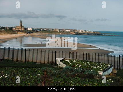 Les sables longs, Tynemouth Banque D'Images