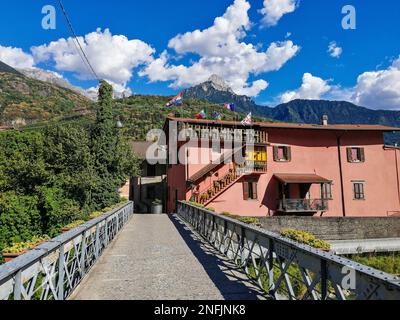 Italie. Capo di Ponte. paysage Banque D'Images