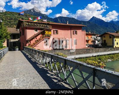 Italie. Capo di Ponte. paysage Banque D'Images