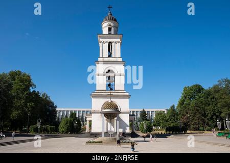 Moldavie. Chisinau. La cathédrale de la Nativité du Christ est la principale cathédrale de l'église orthodoxe russe du centre-ville Banque D'Images