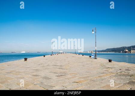 Italie. Friuli Venezia Giulia. Trieste. Port maritime Banque D'Images