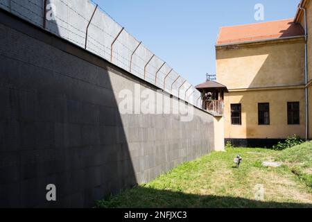 Roumanie. Maramures. Sighetu Marmatiei. Musée et Mémorial des victimes du communisme et de la résistance Banque D'Images
