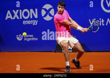 Carlos Alcaráz Tenista Español en el ATP de Buenos Aires Banque D'Images