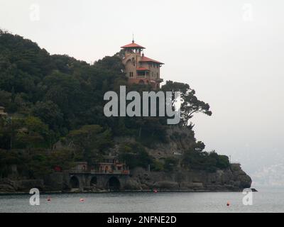 Portofino, la Spezia, Ligurie, Italie, Europe Banque D'Images