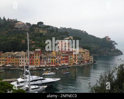 Portofino, la Spezia, Ligurie, Italie, Europe Banque D'Images