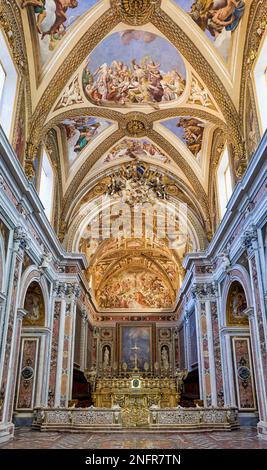 Naples Campanie Italie. La Certosa di San Martino (Chartreuse de St. Martin) est un ancien complexe de monastère, aujourd'hui musée, à Naples Banque D'Images