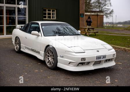 1993 Nissan 200SX, exposé à l'Assemblée japonaise tenue au Bicester Heritage Centre le 29th janvier 2023. Banque D'Images