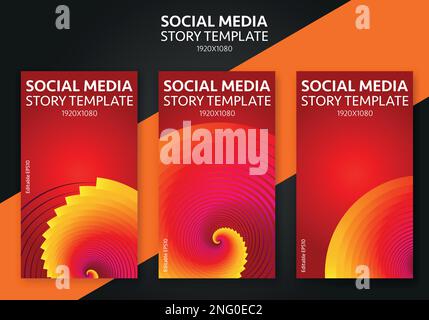 Modèle d'article pour les médias sociaux - conception de couverture d'article modifiable pour les entreprises Illustration de Vecteur