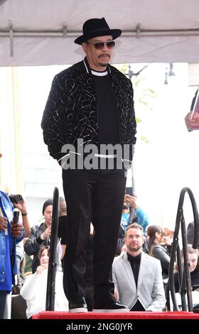 Hollywood, États-Unis. 17th févr. 2023. ICE-T à sa cérémonie des étoiles à Hollywood Walk of Fame à Hollywood, CA sur 17 février 2023 © OConnor / AFF-USA.com crédit : AFF/Alamy Live News Banque D'Images