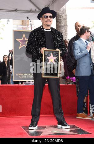 Hollywood, États-Unis. 17th févr. 2023. ICE-T à sa cérémonie des étoiles à Hollywood Walk of Fame à Hollywood, CA sur 17 février 2023 © OConnor / AFF-USA.com crédit : AFF/Alamy Live News Banque D'Images