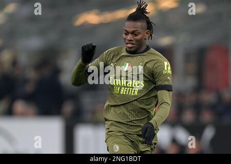 Waalwijk, pays-Bas. 17th févr. 2023. MILAN - Rafael Leao de l'AC Milan pendant la série italienne Un match entre l'AC Milan et le Torino FC au stade San Siro sur 10 février 2023 à Milan, Italie. AP | Dutch Height | Gerrit van Cologne Credit: ANP/Alay Live News Banque D'Images