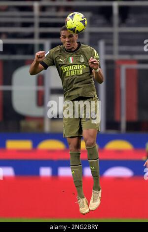 Waalwijk, pays-Bas. 17th févr. 2023. MILAN - Malick Thiaw de l'AC Milan pendant la série italienne Un match entre l'AC Milan et le Torino FC au stade San Siro sur 10 février 2023 à Milan, Italie. AP | Dutch Height | Gerrit van Cologne Credit: ANP/Alay Live News Banque D'Images