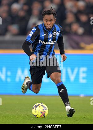 Waalwijk, pays-Bas. 17th févr. 2023. ROME - Ademola Lookman d'Atalanta Bergame pendant la série italienne Un match entre SS Lazio et Atalanta BC au Stadion Olimpico sur 11 février 2023 à Rome, Italie. AP | Dutch Height | GERRIT OF COLOGNE Credit: ANP/Alay Live News Banque D'Images