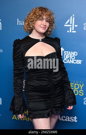 Londres, Royaume-Uni. 17 février 2023. Grace Campbell assiste aux National Comedy Awards for Stand Up to cancer, au Roundhouse de Londres. Date de la photo: Vendredi 17 février 2023. Le crédit photo devrait se lire: Matt Crossick/Empics/Alamy Live News Banque D'Images