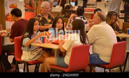 KFC Central Festival Mall Pattaya Thaïlande Banque D'Images