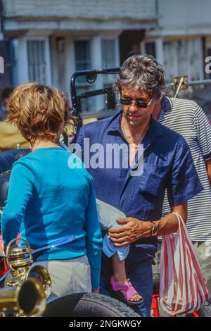 Sir Bob Geldof, Faversham. Kent. Angleterre. ROYAUME-UNI. 2001 Banque D'Images