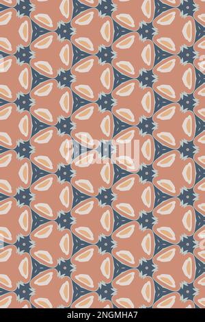 Motif coloré , design de surface, tissus, papier, papeterie, cartes, bannières, textiles Banque D'Images