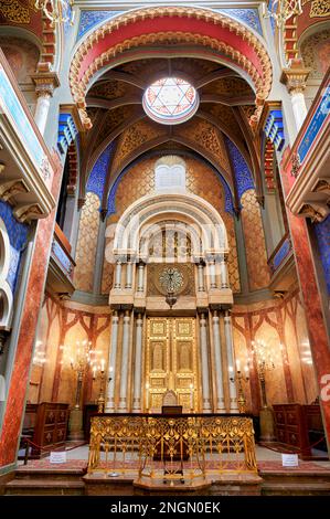 Prague République tchèque. Synagogue de Jérusalem Banque D'Images