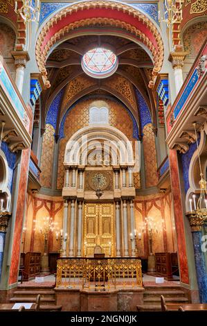 Prague République tchèque. Synagogue de Jérusalem Banque D'Images