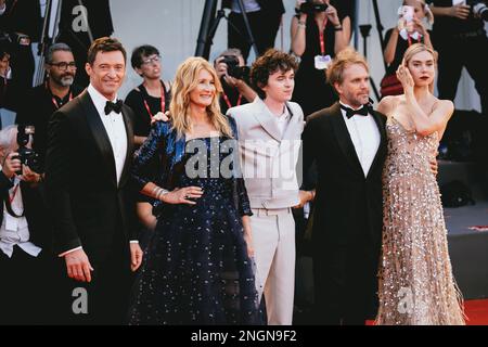 Venise, Venise, Italie, 07th septembre 2022, Laura Dern, Hugh Jackman et Vanessa Kirby participent au Festival du film de Venise 2022 (photo Credit: Giovanna Banque D'Images