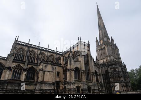 Église Sainte-Marie-Redcliff, Redcliff, Bristol Banque D'Images