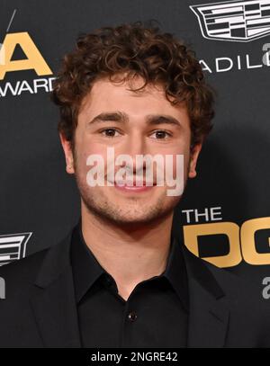 Beverly Hills, États-Unis. 18th févr. 2023. Gabriel LaBelle arrive aux Prix annuels DGA 75th qui se tiennent à l'hôtel Beverly Hilton sur 18 février 2023 à Beverly Hills, en Californie. © Tammie Arroyo/AFF-USA.com crédit: AFF/Alamy Live News Banque D'Images